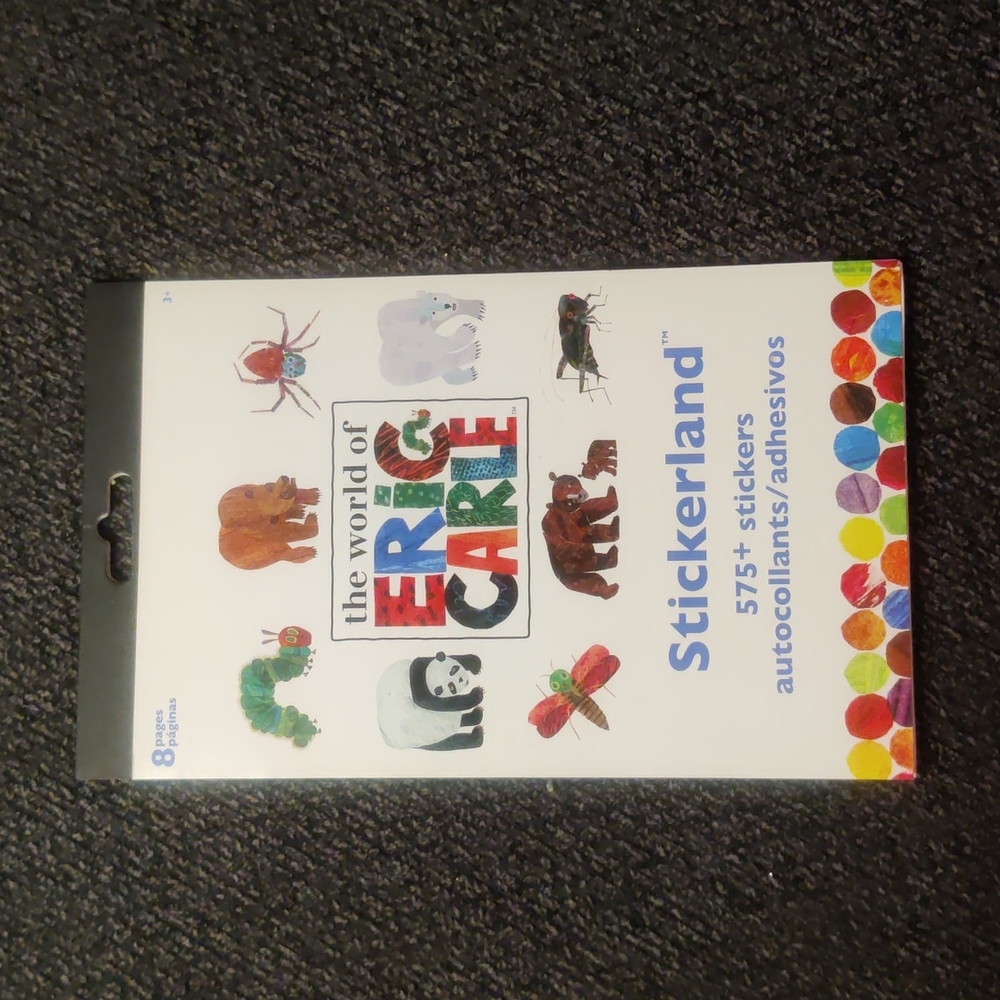Booklet of Eric Carle Stickers
